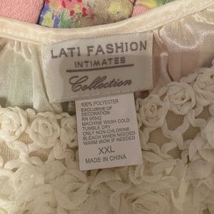 Pale yellow night gown